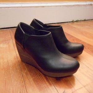 Memory Foam Wedge Booties